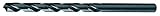 Cleveland C08625 High-Speed Steel General Purpose Taper Length Drill Bit, Steam Oxide Finish, Round 
