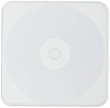 オーバルマルチメディア われにくいPP素材 1枚収納CDケース メールケース 5個