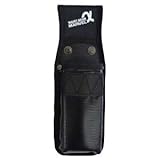 （まとめ）電工ポケット WAIST GEAR 【マルチポケット×5セット】 ブラック（黒） マーベル MDP-87ABK