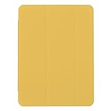 iPad Pro 11 インチ 第3世代 第2世代 対応 ケース カバー A2377 A2459 A2301 A2460 A2228 A2068 A2230 A2231 アイパッド11 無地 シンプル パステルカラー イエロー かわいい おしゃれ