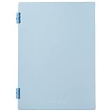 キングジム リングノート ラセーノ B5 やわらか らせんリング 青 9065-B