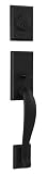 Weslock 07925-2--002D Aspen Exterior Entry Handle, Black by Weslock