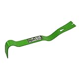 グリップ15.5インチ 湾曲したこじ棒 - 熱処理スチール - こじ開け、位置決め、釘抜き、リフティング - てこデザイン