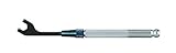 Acu-Min 51-1835 Open End Wrench, 5.0 millimeter, Steel Handle, Black Oxide Finish, 3 inches Overall 