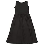 BEATON JAPAN マタニティ ワンピース 大きいサイズ ロング ゆったり ノースリーブ (ブラック)