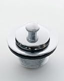 Jaclo 538-abリフトとTurn Drain Strainer、アンティーク真鍮