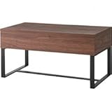 AZUMAYA 2Wayセンターテーブル 幅90cm ウォールナット SO-851WAL