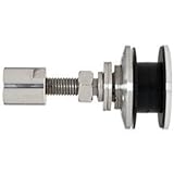 CRL Brushedステンレスheavy-duty Exterior Swivel Fastener by CR Laurence