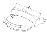LIXIL部品 住器用部品 バスルーム 器具 収納：収納棚D1段[RTSN002]