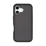 グルマンディーズ iPhone16 対応 プランプフレームケース ブラック GMD-23BK