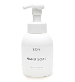 ソア(SOA) ハンドソープ 泡ポンプ 無添加 保湿 敏感肌用 天然由来成分 レモングラス ティートリー 天然香料 (350ml（本体）)