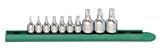 kdt-81196 0.25で。0.375 in。ドライブStubbyトルクスビットドライバーセット
