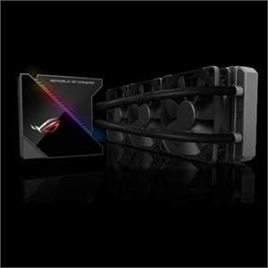 ASUS オールインワン型水冷 ユニット CPUクーラー ROG RYUJIN 360 / color OLED/Aura Sync RGB/120mm 口径 360mmサイズ ラジエーターファン