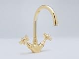 Rohl A1466XPN-2 A2701Xmstn Faucet with Five Spoke Handles, Polished Nickel [並行輸入品]
