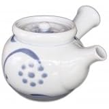 砥部焼 梅山窯　丸急須（太陽）