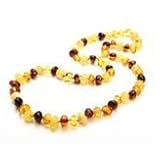 TEETHING NECKLACE for Babies :: MULTI COLORED :: Natural IMMUNE SYSTEM BOOSTER :: Anti-inflammatory 