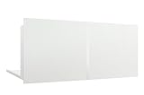 南海プライウッド 収納棚 トイレ上部収納 クリアホワイト 905以下×317×470mm TJHD-CW-A