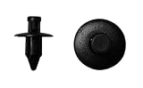 ボストン (VOSTON) 自動車用部品 プッシュリベット 黒色 1袋10個入り BC5104