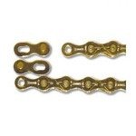 【X-9SL/gld】KMC X-9SL 軽量チェーン Ti-Nitridge ゴールド 9S