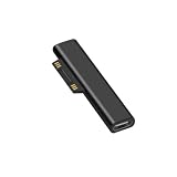 for Surface Pro to USB-C 急速充電アダプタ 15V/3A 45W PD USB-C充電器必要 USB CメスPD 変換コンバーター for Surface Pro7/6/5/4/3/for Surface Go/for Surface Book1/2/3対応 for Surface Connector to Type-C 充電アダプター