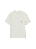 [ザ・ノース・フェイス] 半袖 カットソー Tシャツ S/S Square Logo Pocket Tee ホワイトミックスグレー XL