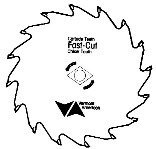 Vermont American 26484 5/8-Inch Arbor 7-1/4-Inch 20 Tooth Carbide Trade Duty Circular Saw Blade, 25-