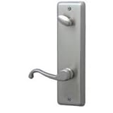 Schlage FA359CLT619MONRH Callington Interior Right-Handed Lever with Deadbolt and Monaco Escutcheon,