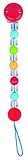 Goki Soother Chain Red [並行輸入品]