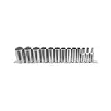 k-tool International ( kti22401 ) 13個入り3 / 8 "ドライブ12ポイントディープSAEソケットセット