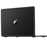 MacBook Air 15インチケース用 M5/M4/M3/M2 2026~2023 対応 A3448/A3241/A3114/A2941 専用 ひび割れ対策アップグレード 薄型 軽量 頑丈 ハードシェルカバー ノーブルブラッククリア
