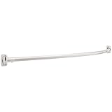 Franklin Brass T190-5BS 1-Inch by 5-Feet Shower Rod with Brackets by Franklin Brass