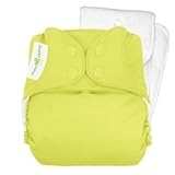 BumGenius Cloth Diaper - Jolly (Citron Green) - One Size - Snap by bumGenius [並行輸入品]