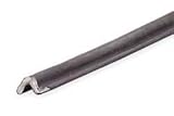 Battalion 2RRT4 Weatherstrip, Single Door, 1/2x1x81, Brown by Battalion