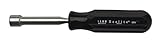 Xcelite 10MM Nutdriver with Drilled Shaft, 10mm Hex Dimension, 73mm Working Length, Black Handle [並行