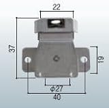 三協　網戸戸車　174　ビル・マンション用