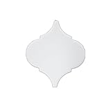 シール付き DIYタイル ピーシーズ［ランタン］/1枚単位販売/マットホワイト/Z3K