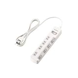 エレコム 一括&個別スイッチ付 省エネタップ T-E7A-2420WH　エレコム [簡易パッケージ品]