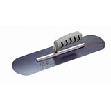 Kraft Tool CFE295BPF Elite Series Five Star Blue Steel Pool Trowel with ProForm Handle, 20 x 5-Inch 