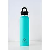 【REVOMAX公式】16oz 473ml 炭酸対応 ステンレスボトル 18時間保温 36時間保冷 真空断熱 水筒 ギフト レボマックス (Turquoise Blue)