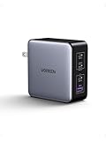 UGREEN NexodeX 充電器 合計160W高出力 単ポート140W PD3.1対応 USB-C*3とUSB-A*1 PD急速充電器 