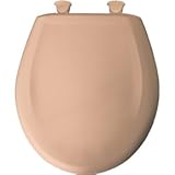 lift-offプラスチックラウンドslow-close Toilet Seat仕上げ: Bermuda Coral