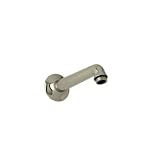 Rohl c5056.2stn国バスシャワーアームのみ、7 – 1 / 8インチReach For The c5504シングル機能ヘッドセット、サテンニッケルby Rohl