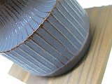 南部鉄一輪挿し台つき、8ｘ8ｃｍ