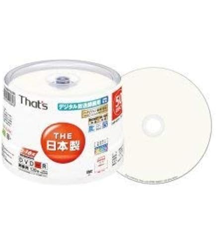 Amazon | 太陽誘電 That's 「THE日本製」 デジタル録画用DVD-R 16倍速