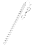 ダクトレール コンセント スイッチ付き ライティングバー コード型 簡易取付 工事不要 インテリア 天井照明 レール 照明用 (ホワイト, 0.5m)