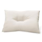 アイリスプラザ 枕 日本製 ヘッドサポート 安定感 頸椎安定 ほこりが出にくい フィット感 通気性 フィット感 洗濯機対応 ムレにくい Mサイズ アイボリー