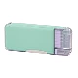 ソニック 筆箱 うかサポ 両面筆入 スリムタイプ ひと目でえんぴつチェック FD-6627-M ミント