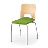 ITOKI（イトーキ） スタッキングチェア orno（オルノ）120GB 座面：布地張り モスグリーン KJA-120GB-94Q6