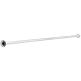 Franklin Brass D175-5 5-Feet Aluminum Shower Rod with Flanges by Franklin Brass