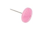 26mm Pin (1.02") for EAS Hard Tag, Pink Plastic Head, 1,000 Pins [並行輸入品]